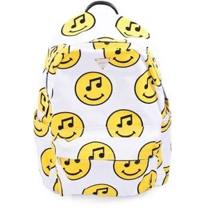 Joyrich musical smiley face backpack